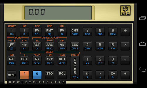 HP 12c Financial Calculator 1.7.1 (Paid) APK for Android