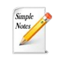 Simple | Notes Free icon