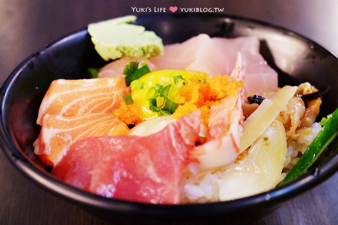 樹林美食┃真香味‧百元超值生魚丼(N訪超推薦) ~ 近樹林火車站