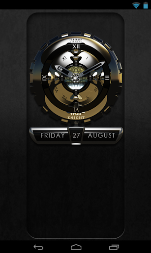 【免費生活App】Titan Knight Clock Widget-APP點子