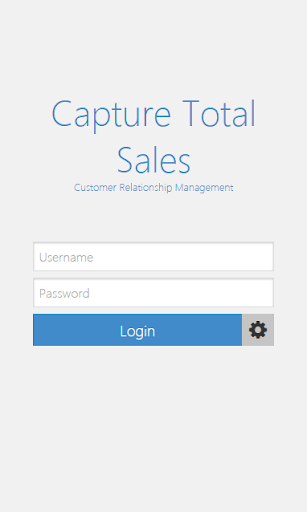 Capture Total Sales CRM