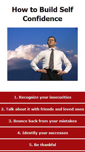 How to Build Self Confidence