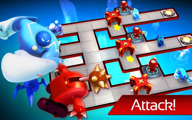 The Bot Squad: Puzzle Battles - screenshot