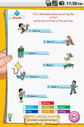 ukg action words in english android apps on google play
