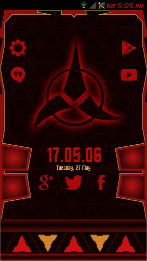 KLINGON CLOAK LIVE WALLPAPER