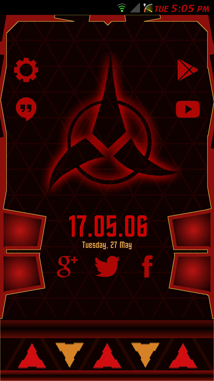 KLINGON CLOAK LIVE WALLPAPER Screen 1