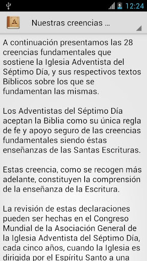 Creencias Adventistas