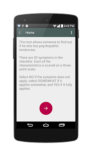 Psychopathy Checklist Screenshots 6