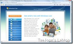 windows live Home Page