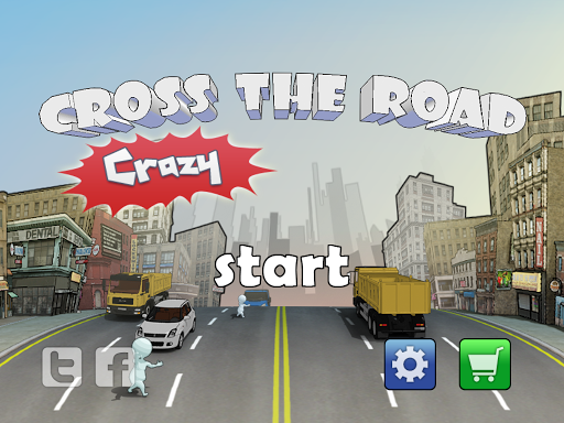 【免費休閒App】Stickman Crazy Cross The Road-APP點子