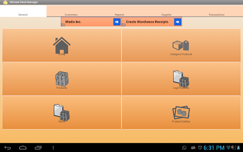 Management System (Stock) ERP - screenshot thumbnail