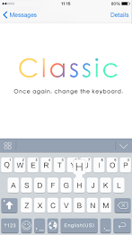 Classic theme Emoji Keyboard by Pretty Emoji Keyboard Theme Design poster 1
