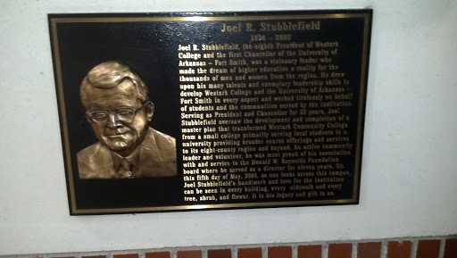 Joel Stubblefield Memorial Plaque