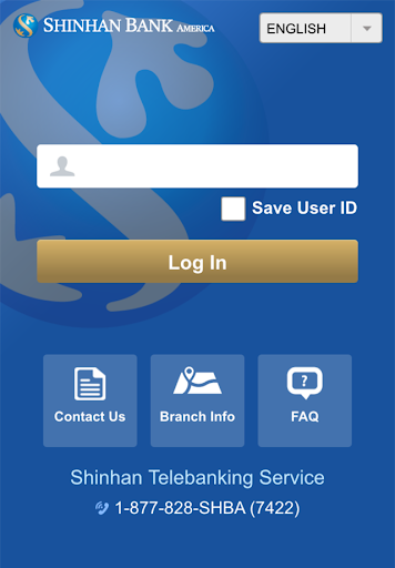 SHINHAN America Mobile Banking