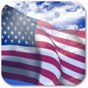 3D US Flag 3.2.1 Icon