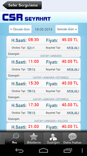 CSR Seyahat Screenshots 1