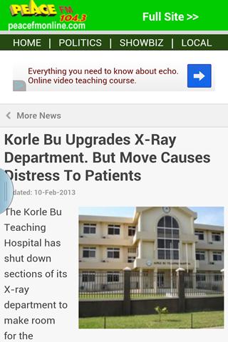    Peace FM Online- screenshot  