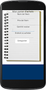 Free Download Mon panier d'achats APK