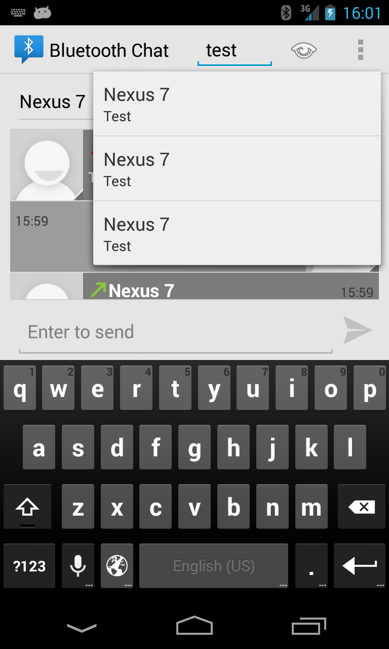 Bluetooth Chat Screen 3