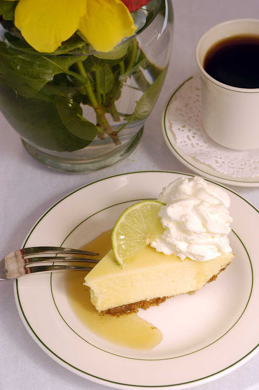 You can't say you've visited Florida unless you've tried Key lime pie. This one was made in Key West, Florida.