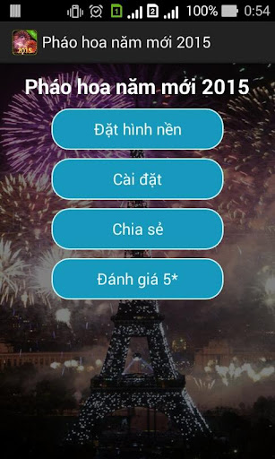 Pháo hoa năm mới 2015