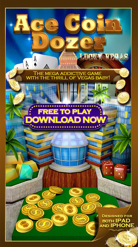 Android application Ace Coin Dozer Lucky Vegas Pro screenshort