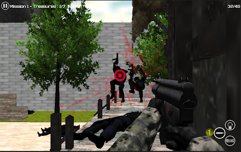 射擊 - 射擊遊戲3D