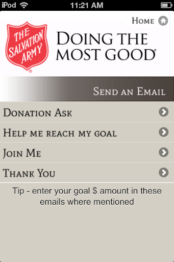 The Salvation Army Online Red