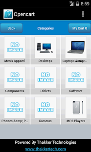 OpenCart-Native Android Store Screenshots 2
