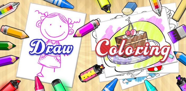 Draw+Coloring Books