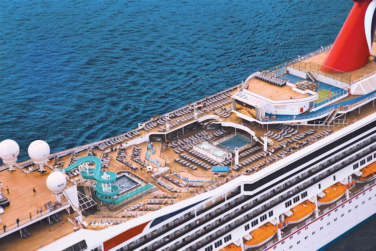 Whether you like to lounge on a deck chair or shoot down water slides, you won't be bored on a Carnival Freedom cruise.