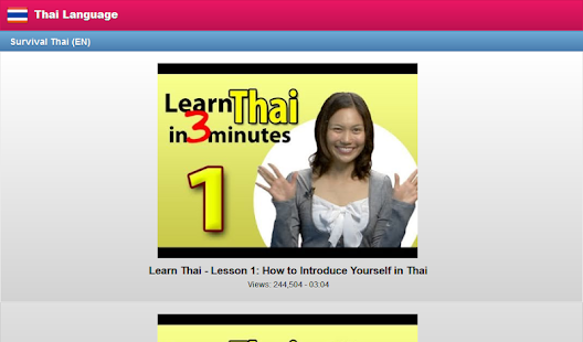 Free Download Learn Thai Language APK