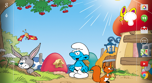 【免費娛樂App】The Smurfs’ New Live Wallpaper-APP點子