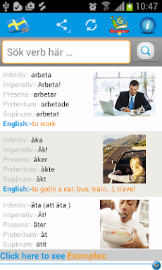 Learn Swedish  Verbsのおすすめ画像1