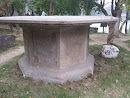 Rooster Stone Carving Structure 