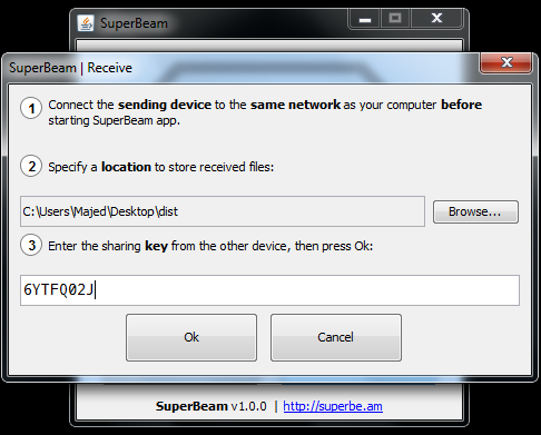SuperBeam PRO Unlocker - screenshot