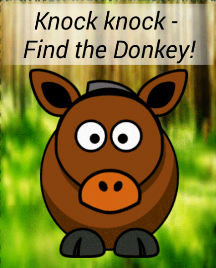Android application Find the Donkey! screenshort
