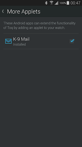 K-9 Mail for Toq