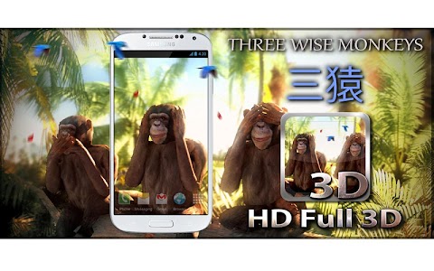 Screenshot Three Wise Monkeys 3D v1.1