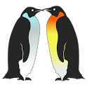 Penguin mobile dialer icon