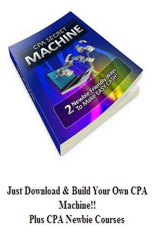 CPA Money Secret Machines