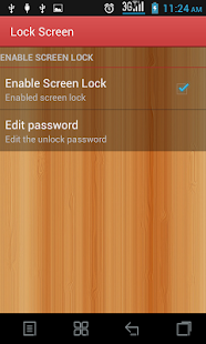 Lock screen - screenshot thumbnail