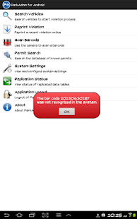 ParkAdmin for Android Screenshots 2