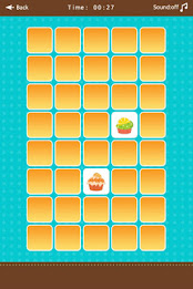 记忆匹配游戏与纸杯蛋糕图像 poster 6