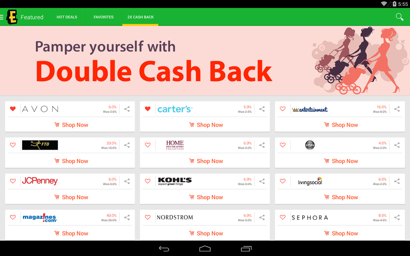 Ebates Cash Back amp; Coupons  Android Apps on Google Play