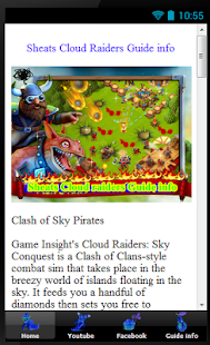 Sheat Cloud raiders Guide info