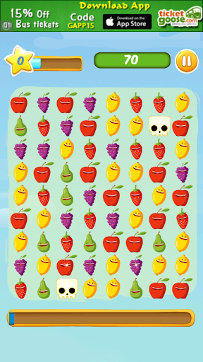 Fruits Crush'm Match 3 Puzzle