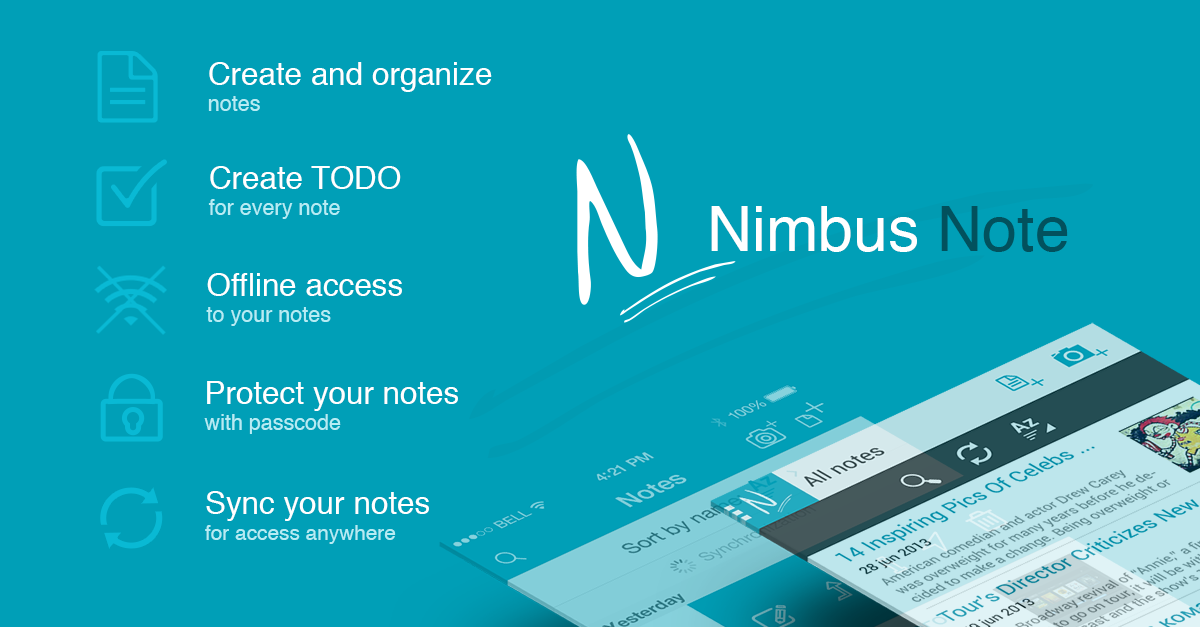 Nimbus Note Android Apps on Google Play
