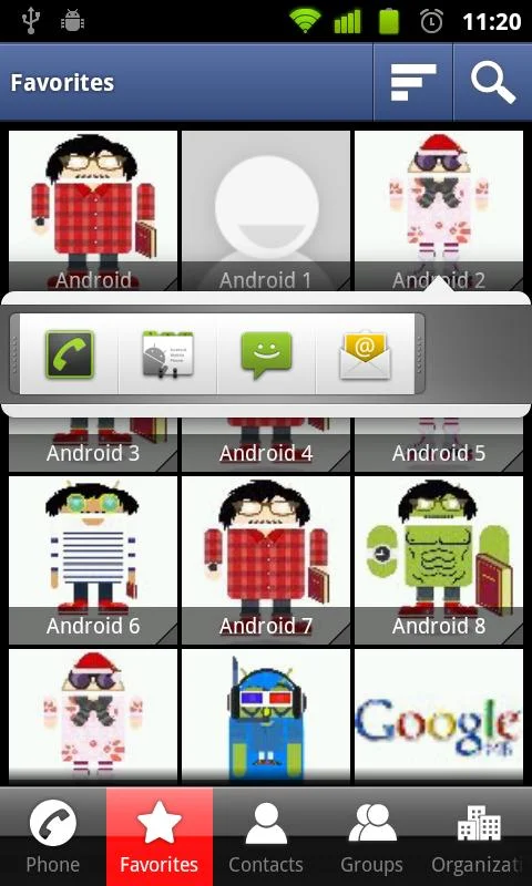 DW Contacts & Phone & Dialer - screenshot