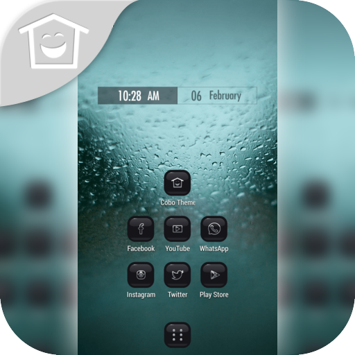 雨滴細雨窗口主題 個人化 App LOGO-APP開箱王